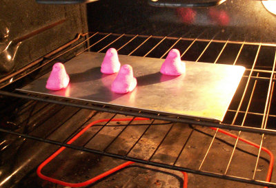 Peeps in the Oven