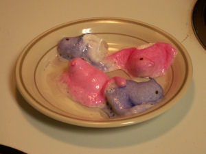 Peeps after poaching