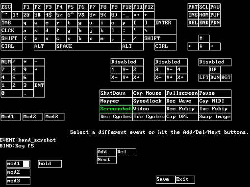 DOSBox Key Mapper